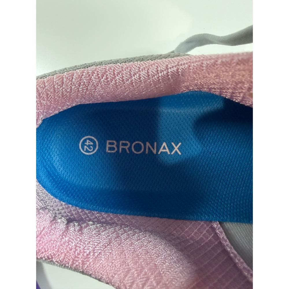 BRONAX S71 Sneaker Women's Size EU‎ 42/9.5-10 Gray Wide Toe Box Running Outdoors - Picture 2 of 9